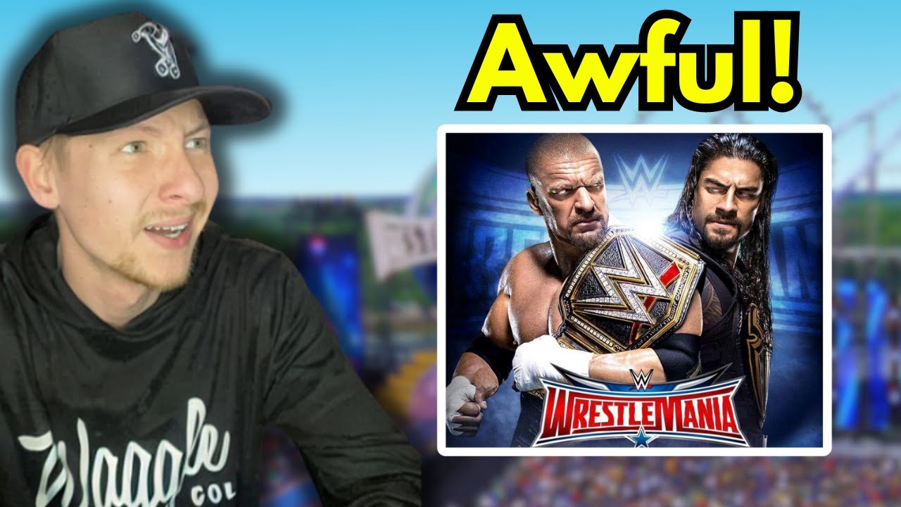 Ranking the MAIN EVENT of every WrestleMania!
