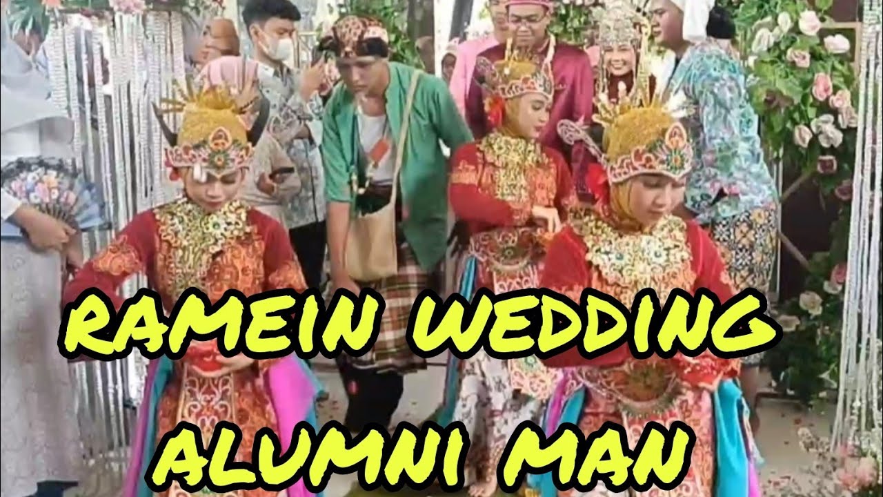 Mapag Panganten Sunda di pernikahan Alumni