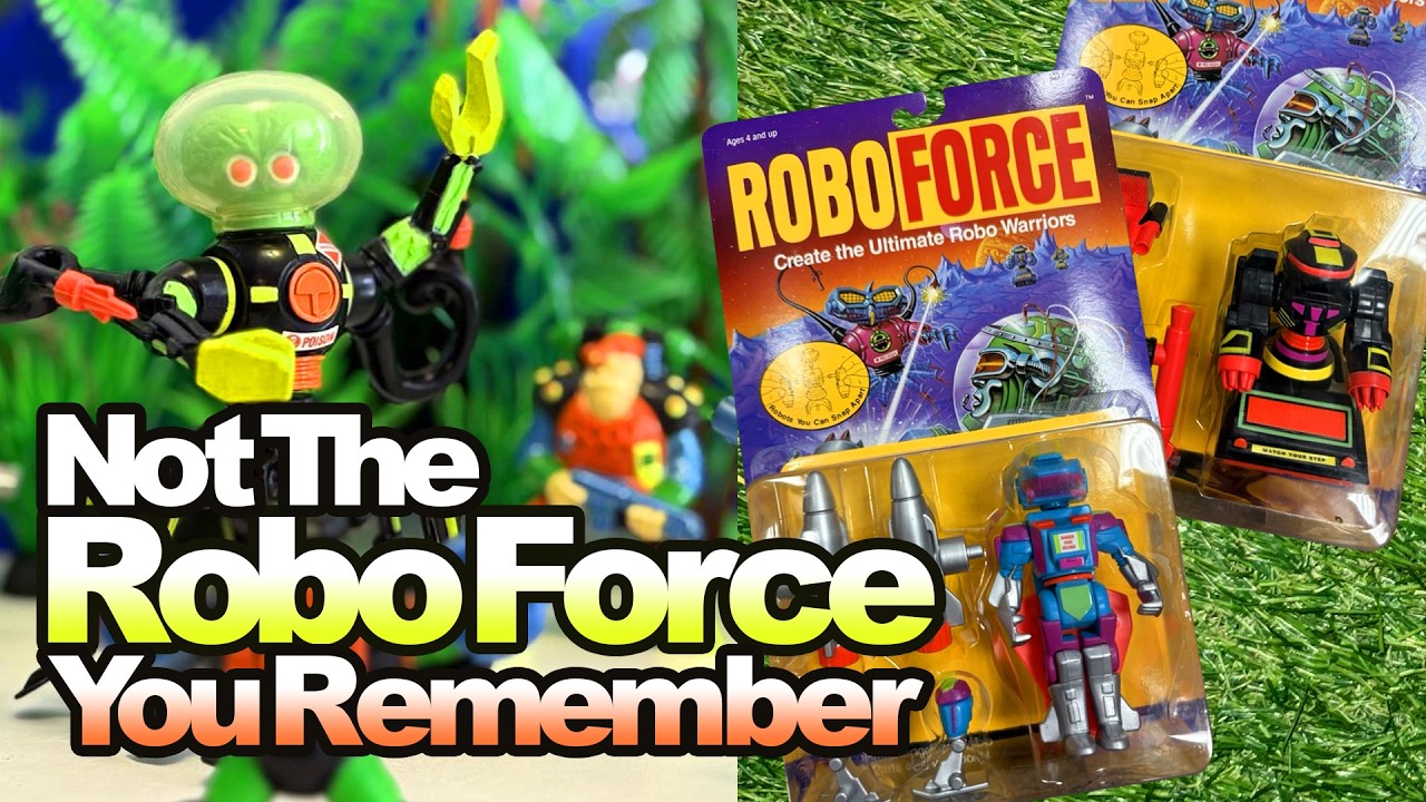 The OTHER Vintage Robo Force Toy Line