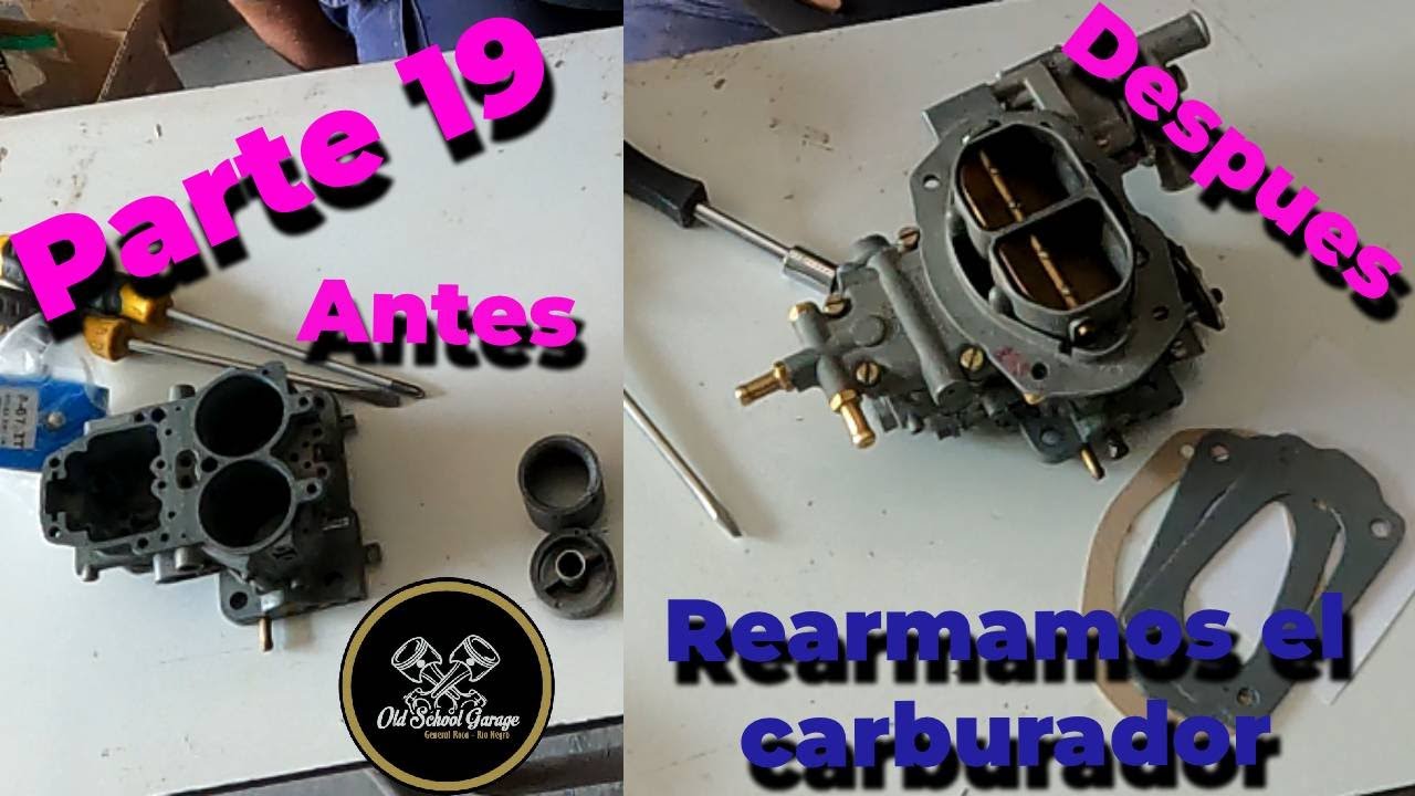 Parte 19 | Ford Taunus | rearmado del Carburador y puesta en marcha