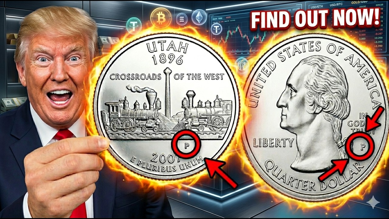 2007 Utah 1896 Quarter Value Guide &ndash; Could Your Coin Be Worth More Than 25 Cents?