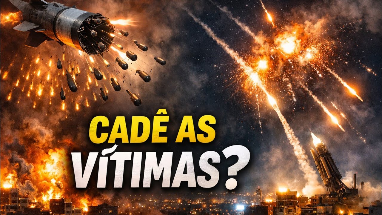 Ataques do Irã levantam uma pergunta: CADÊ AS VÍTIMAS?!