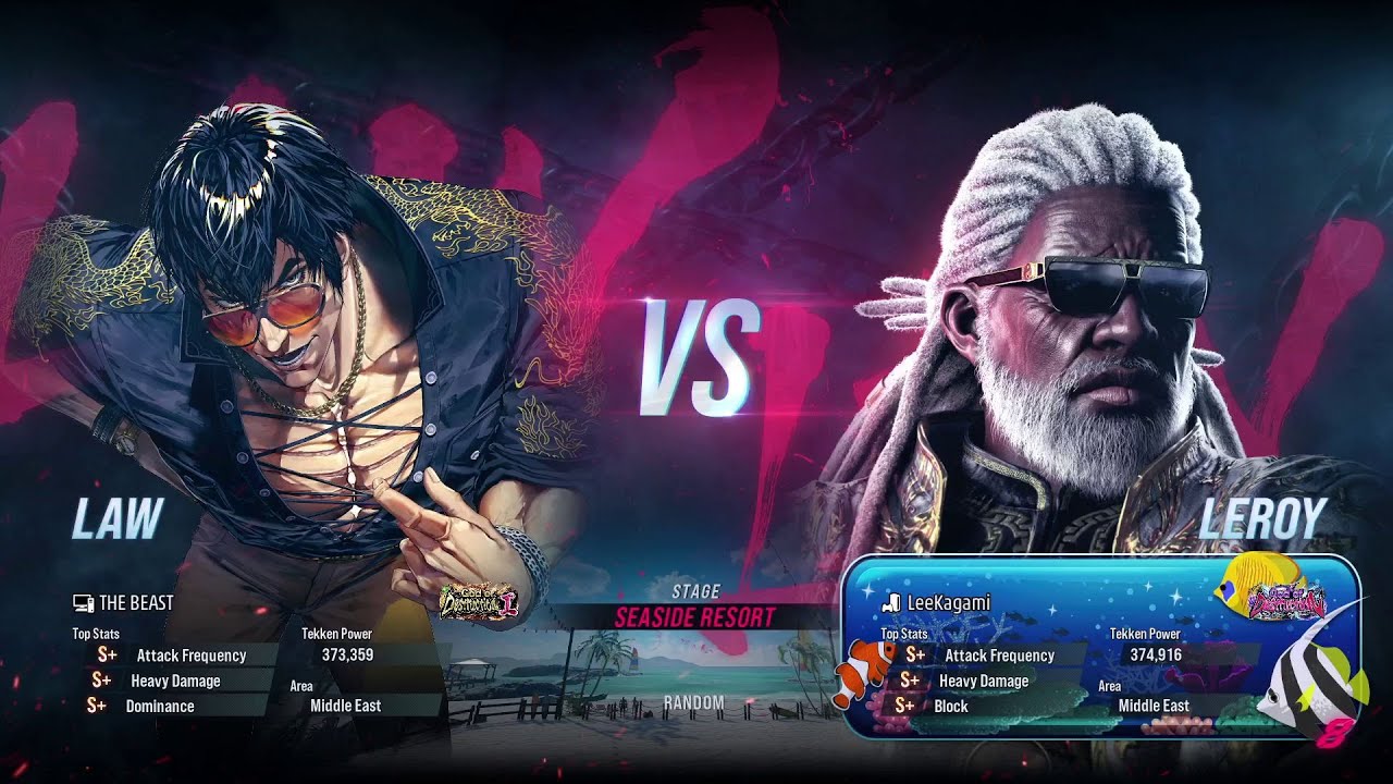 BSK (Law) VS LeeKagami (Lee) Tekken 8 Ranked