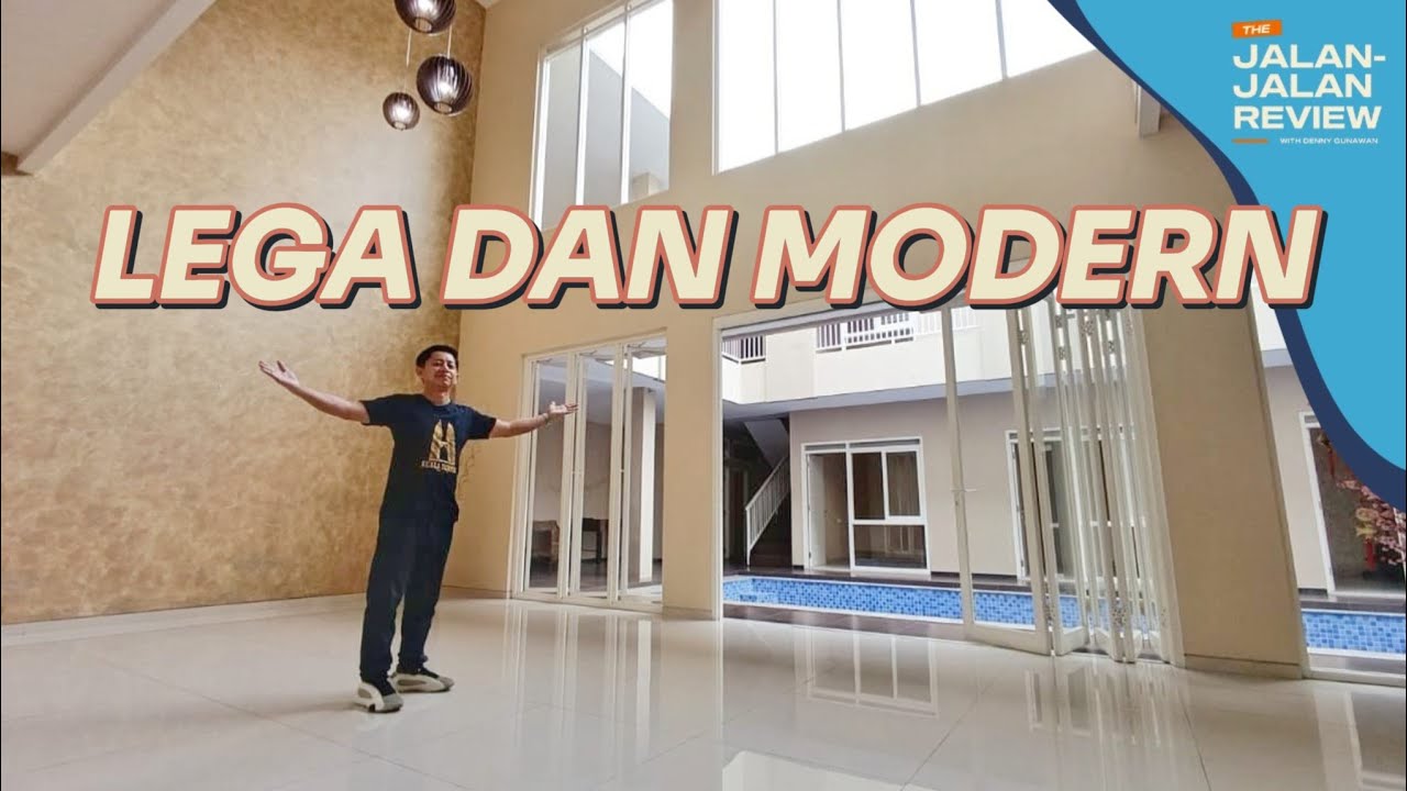 Rumah Modern Minimalis di kawasan Elit Kota Malang | #JalanJalanReview with Denny Gunawan