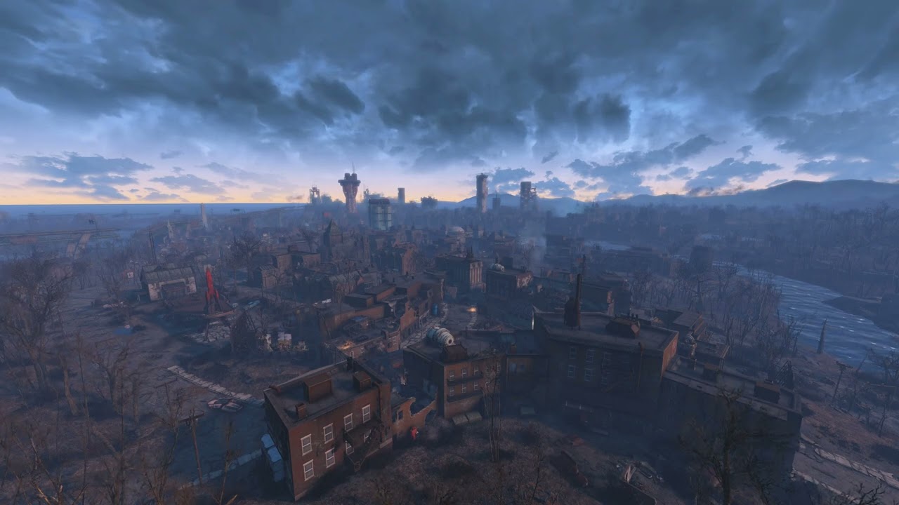 Fallout 4 | Ambient Music | 1 hour | [4k-UHD-Max Settings]
