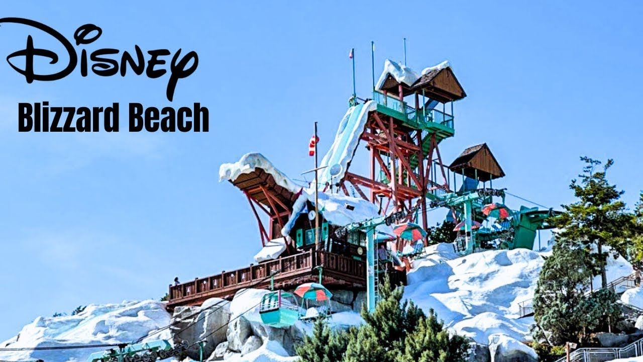 Disneys Blizzard beach Water park | All Slide POV'S | April 2025