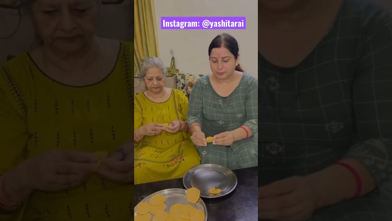 Dadi Decides What I Eat | Bihar Special Dal Ki Dulhan / Dal Pithi Recipe #shorts #youtubeshorts