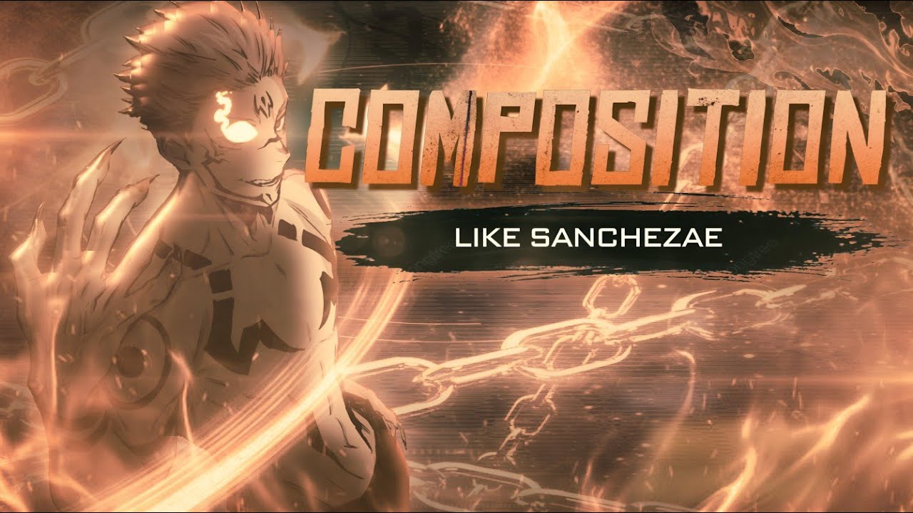 AMV Composition Like Sanchezae Free Preset in Alight Motion