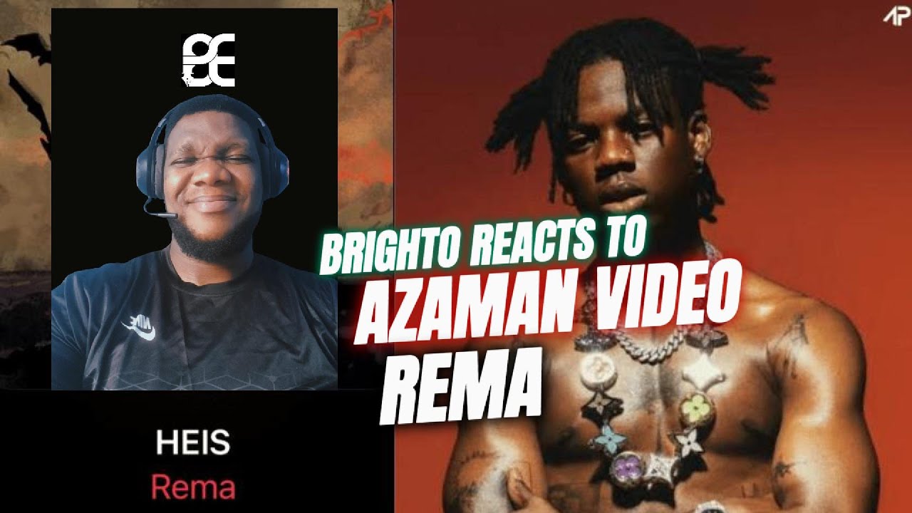 Rema   AZAMAN Video REACTION!