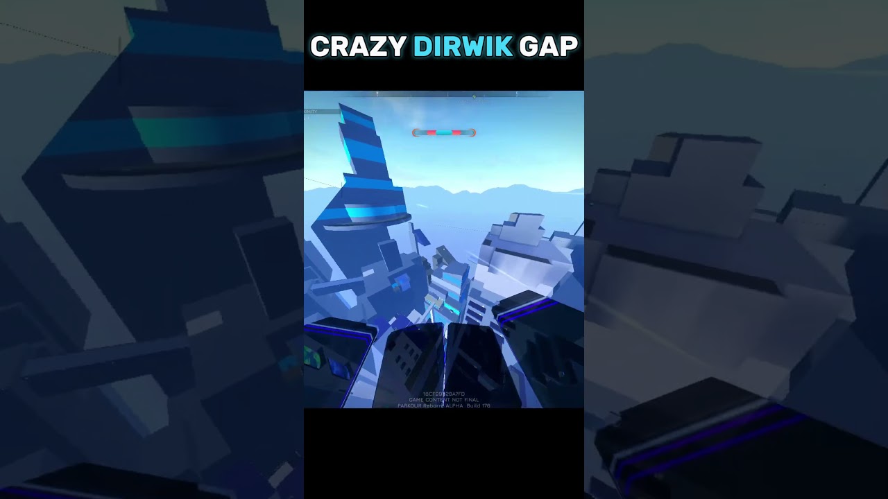 CRAZY DIRWIK GAP | Parkour Reborn |  #roblox #parkourreborn