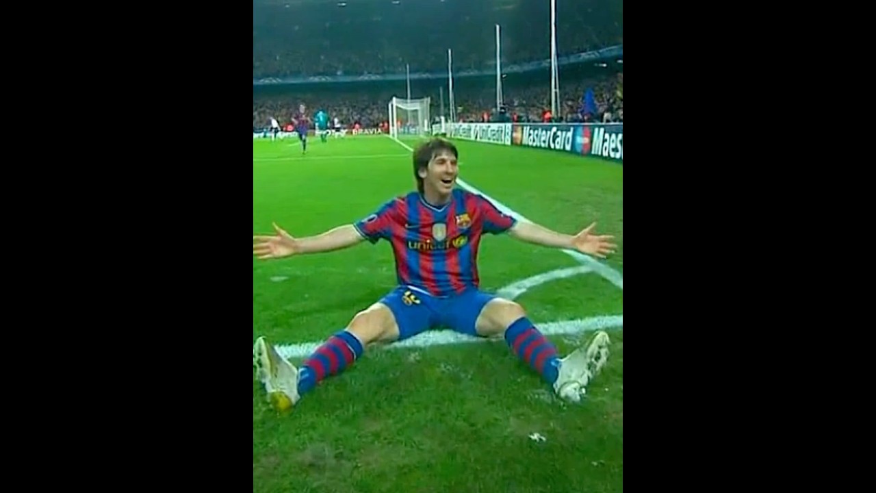 When Messi Scored 4 Goals in a UCL Game