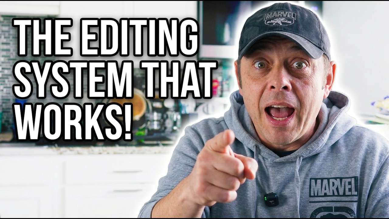 The Editing System I Use Every Single Video
