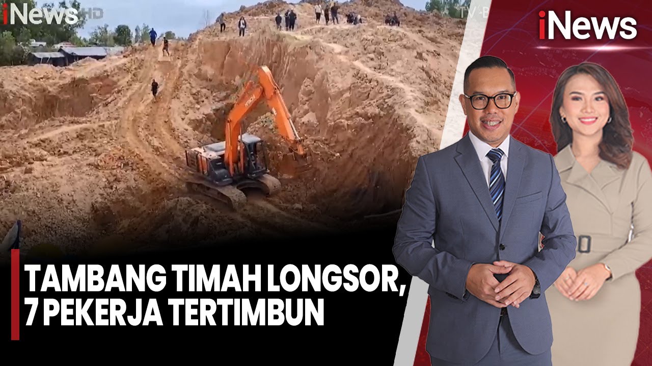 Tambang Timah Longsor, 7 Pekerja Tertimbun | iNews Today (04/02)