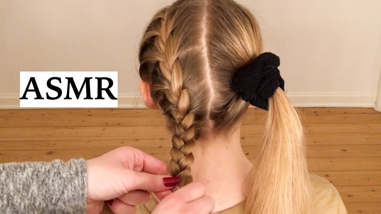 ASMR Hair Brushing & Braiding Compilation For Sleep (Hair Play, No Talking)
