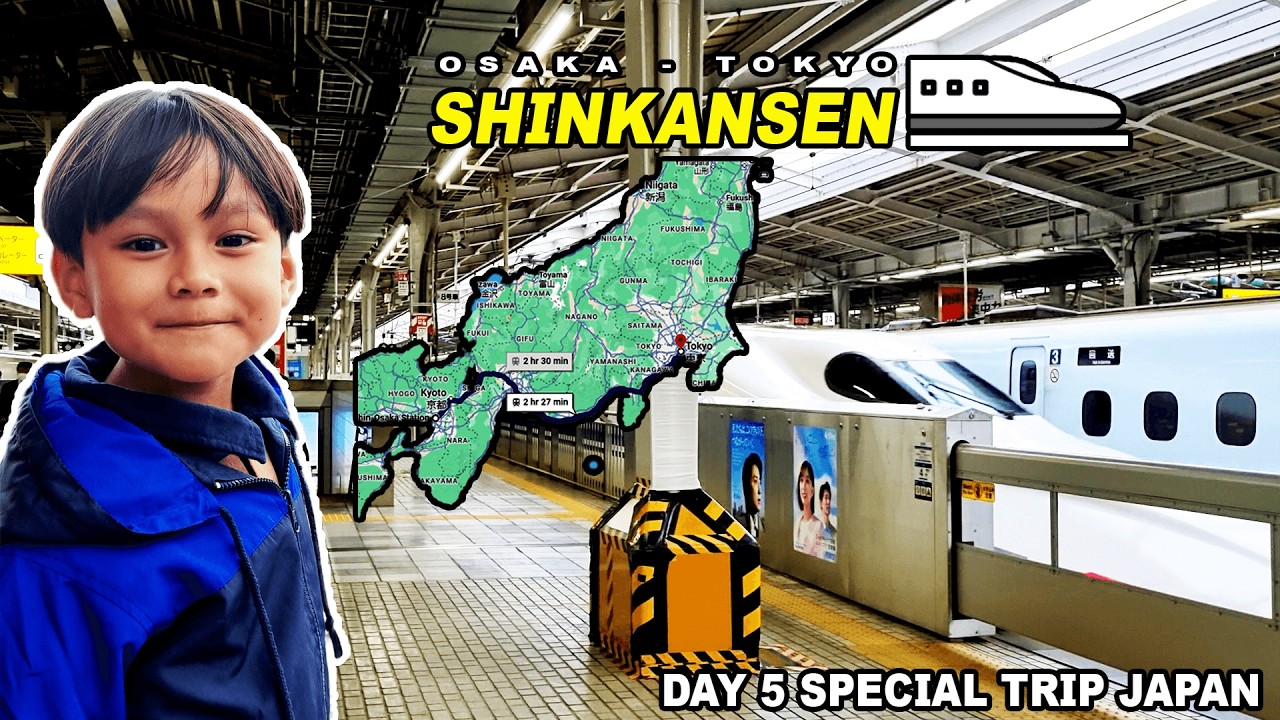 TRIP JEPANG 2024 - Part 10 Shinkansen Osaka - Tokyo