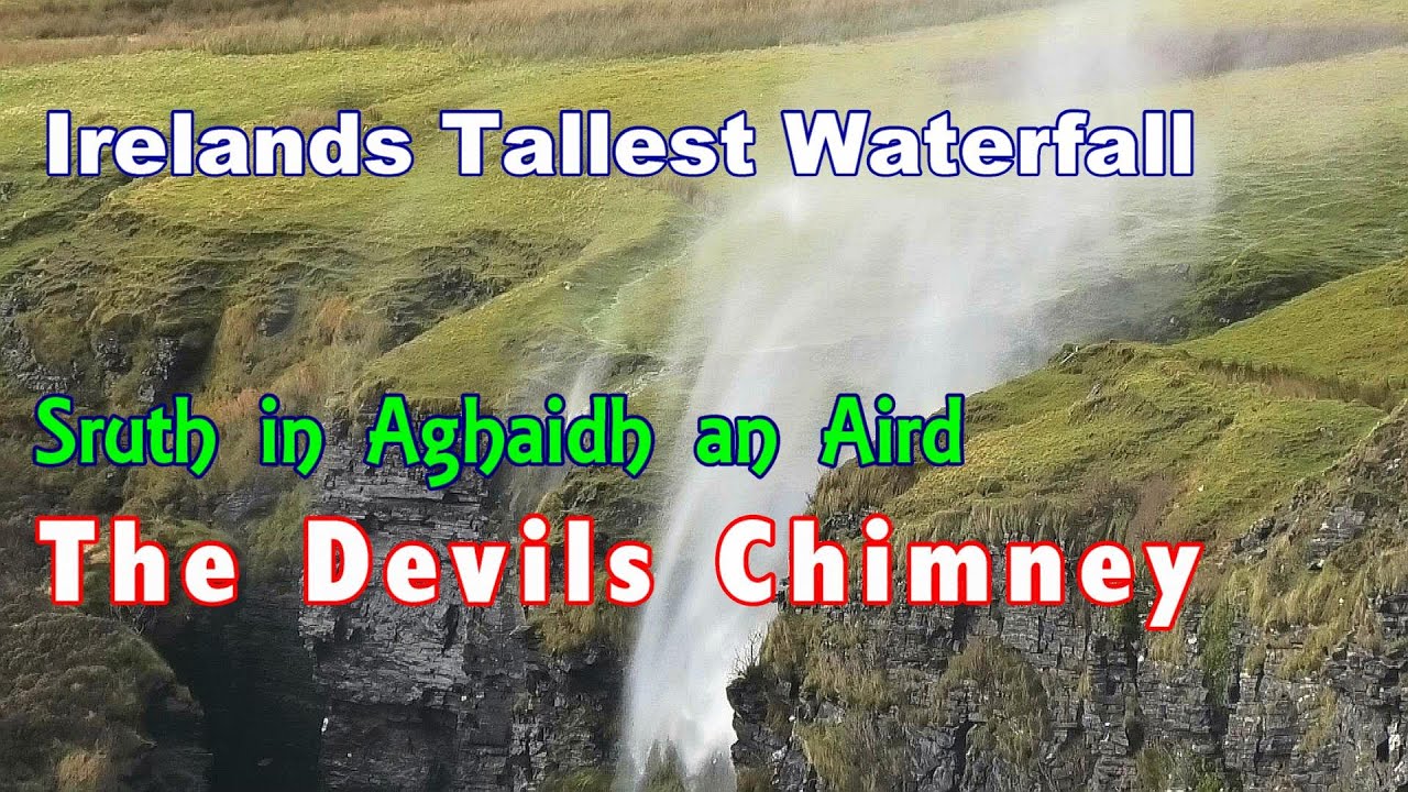 Sruth in Aghaidh An Aird - The Devil's Chimney Co.Sligo Ireland