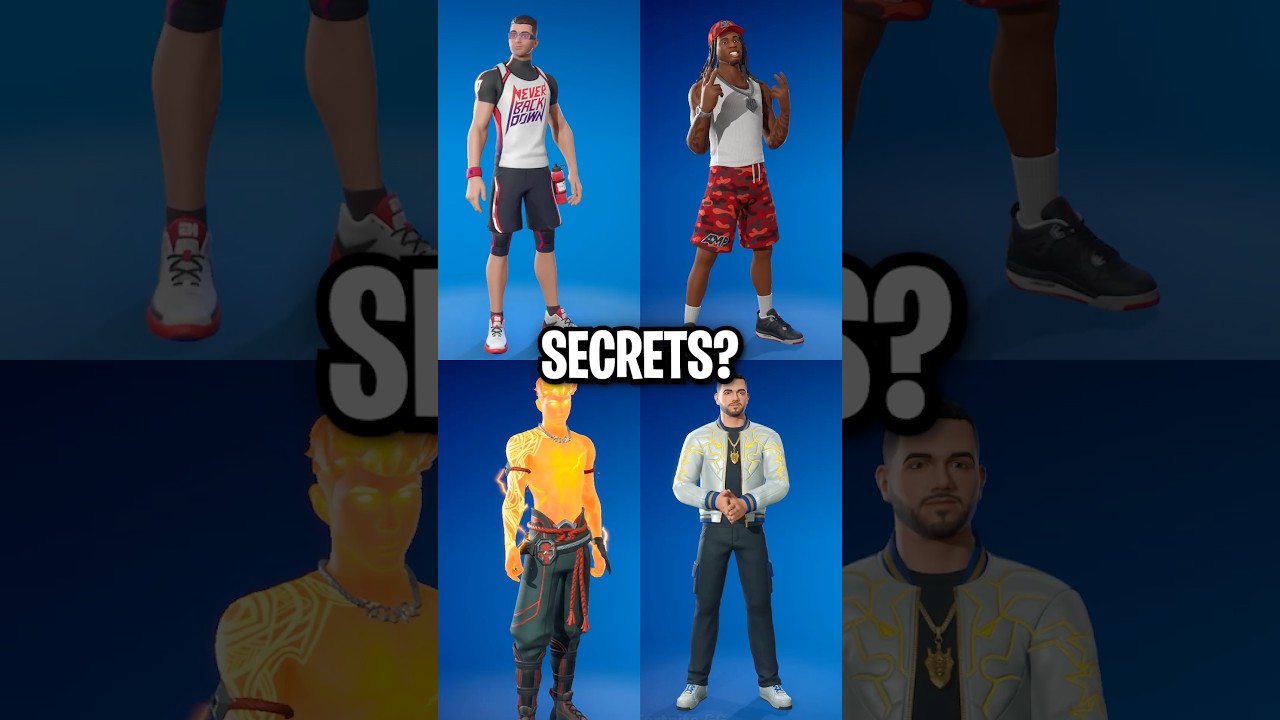 Fortnite&rsquo;s Icon Skins have SECRETS!