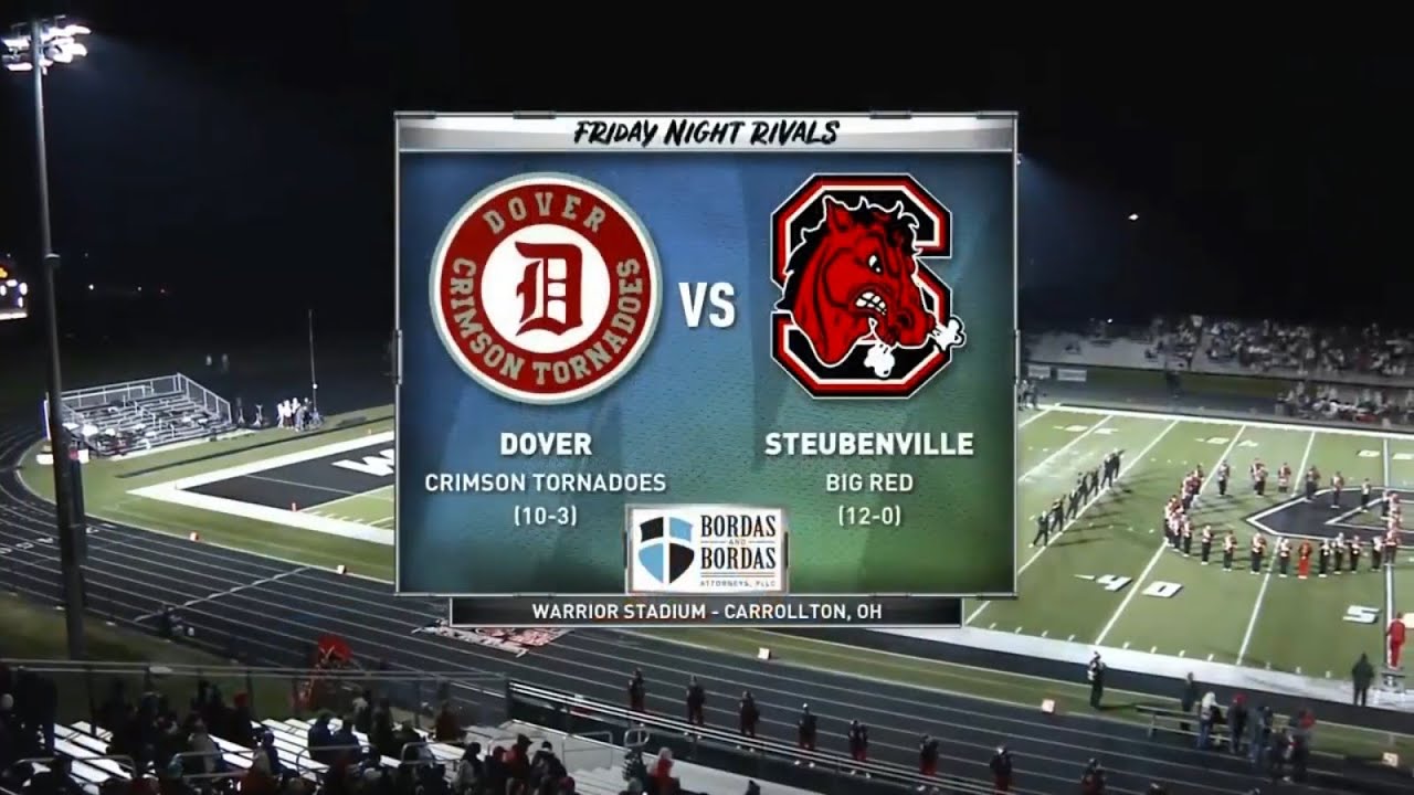 2024 OHSAA Division III, Region 11 semi   Dover vs Big Red WTOV9 Sports