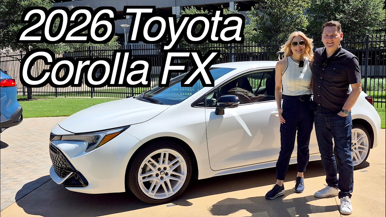 What the heck is a Corolla FX? // 2026 Toyota Corolla FX first look
