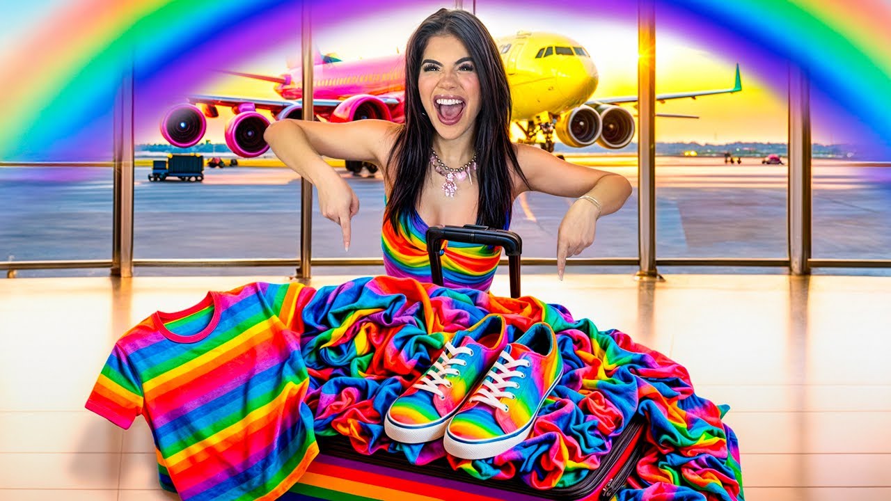 VIAJANDO SOLO de COLORES por UNA&nbsp;SEMANA!