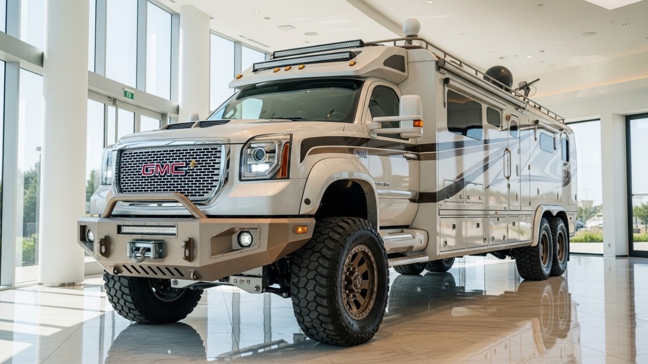 GMC Builds an Ultimate 6x6 Luxury Expedition Motorhome || Full Review || USA Motorhomes 2026