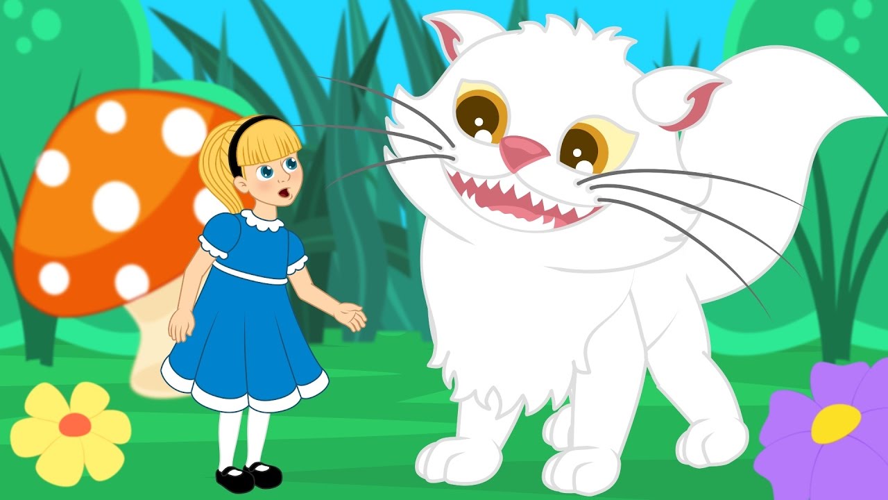 Alice im Wunderland kinder geschichte - märchen für kinder - Gute Nacht Geschichte