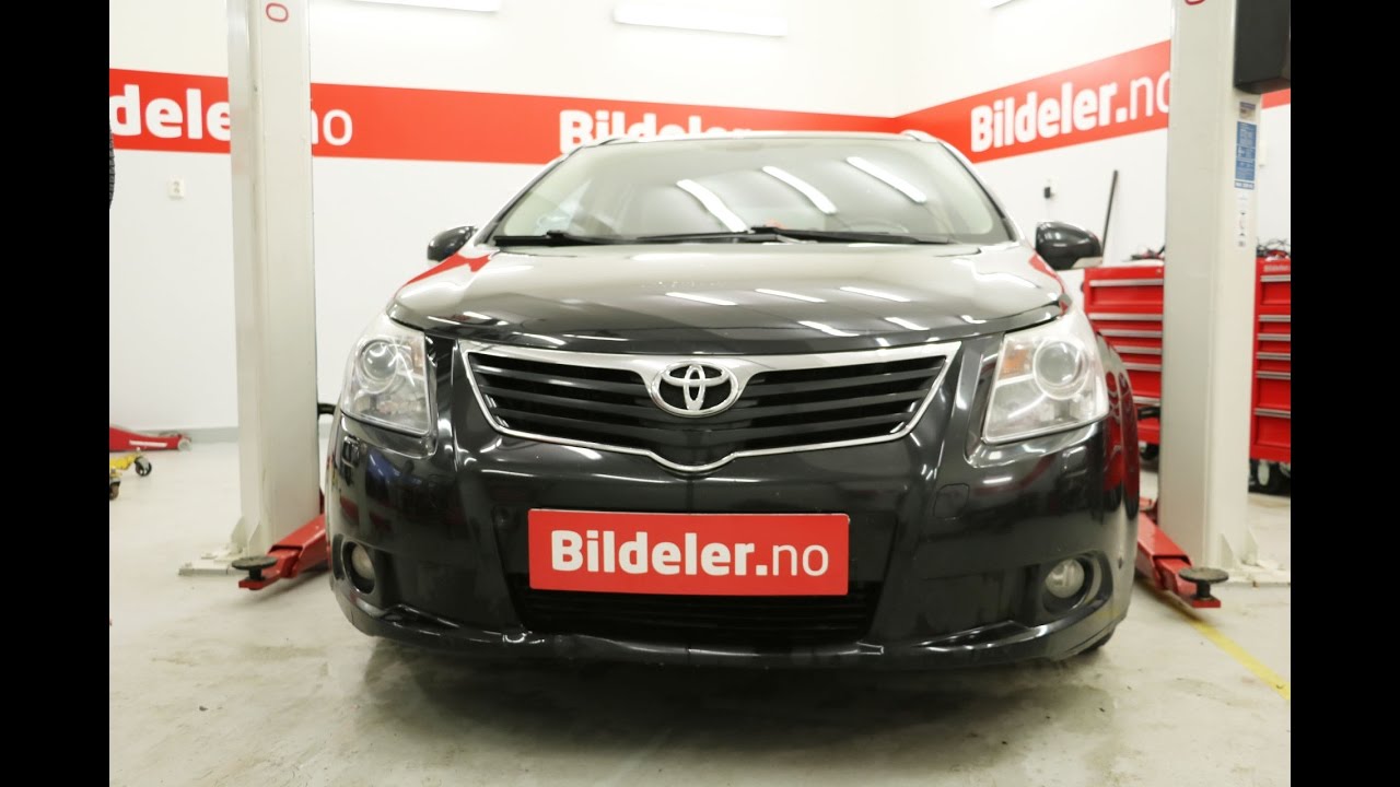Toyota Avensis: Hvordan bytte ABS-sensor foran - 2009 til 2016 mod. (T27)
