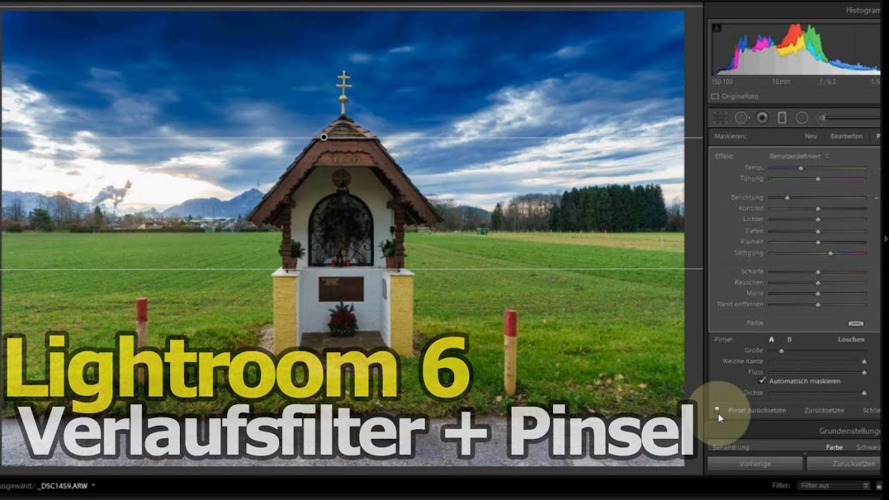 Lightroom 6: Verlaufsfilter mit Pinsel kombinieren (neue Funktion)