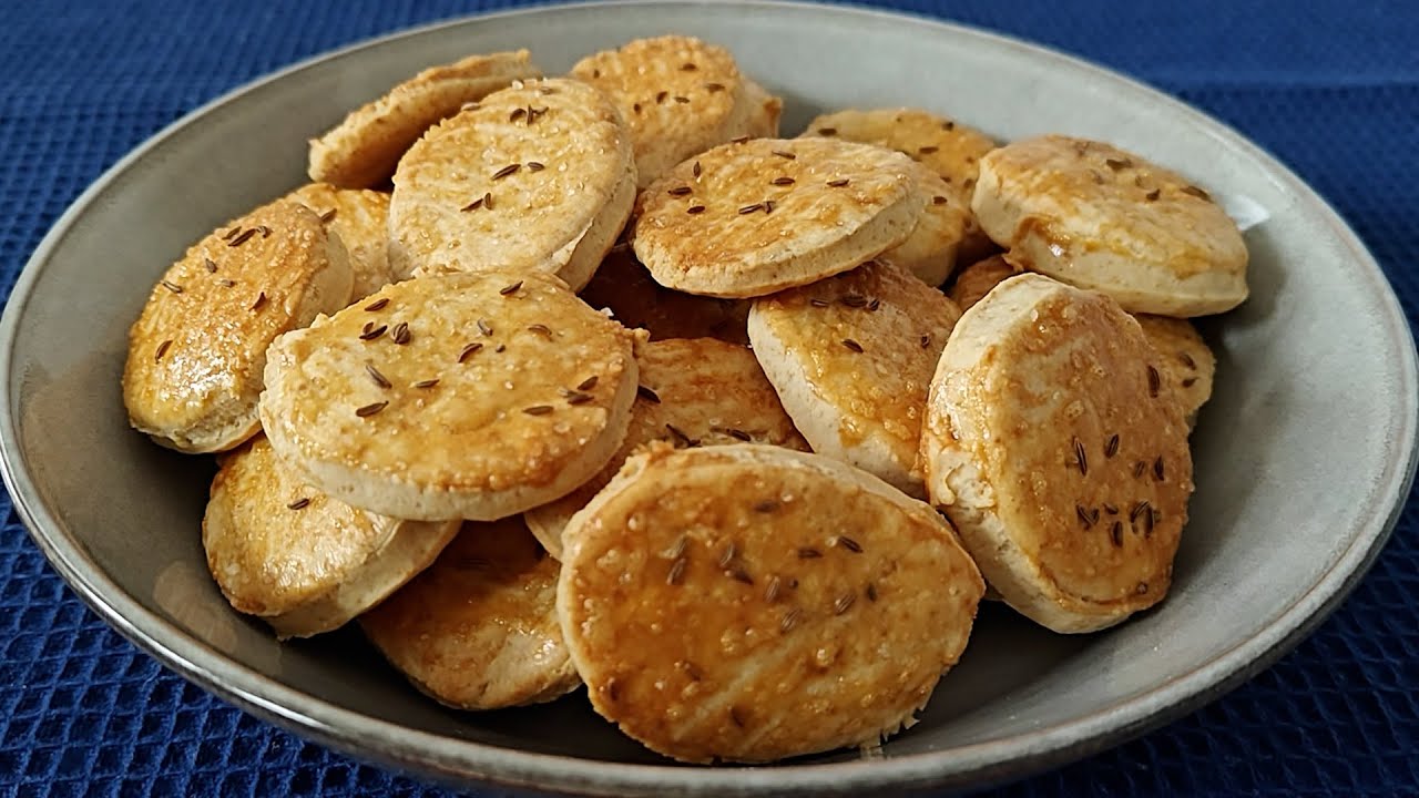 Salty Cookies Recipe | Homemade Salty Cookies