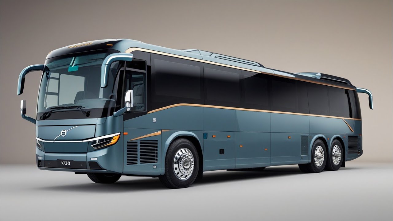 2026 Volvo 9100 Expensive Modern Luxury Bus Officially Unveil First Look