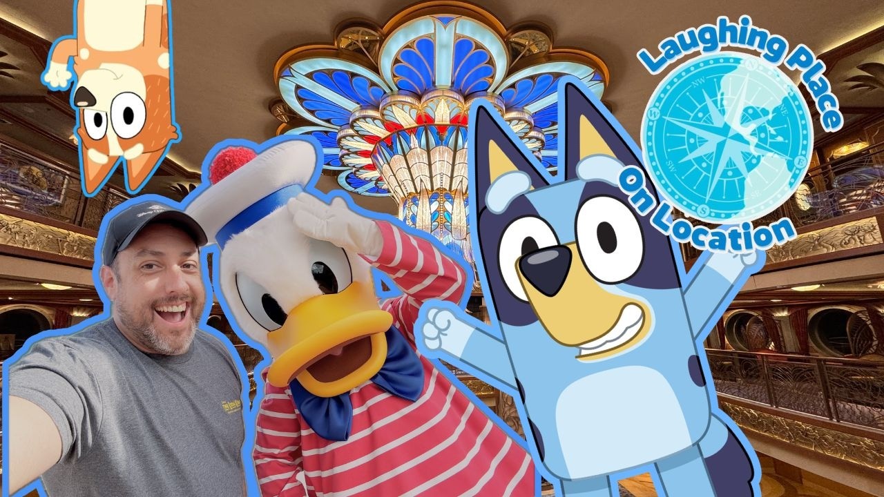 Место, где можно посмеяться: фильм «Блюи» на борту лайнера Disney Dream.