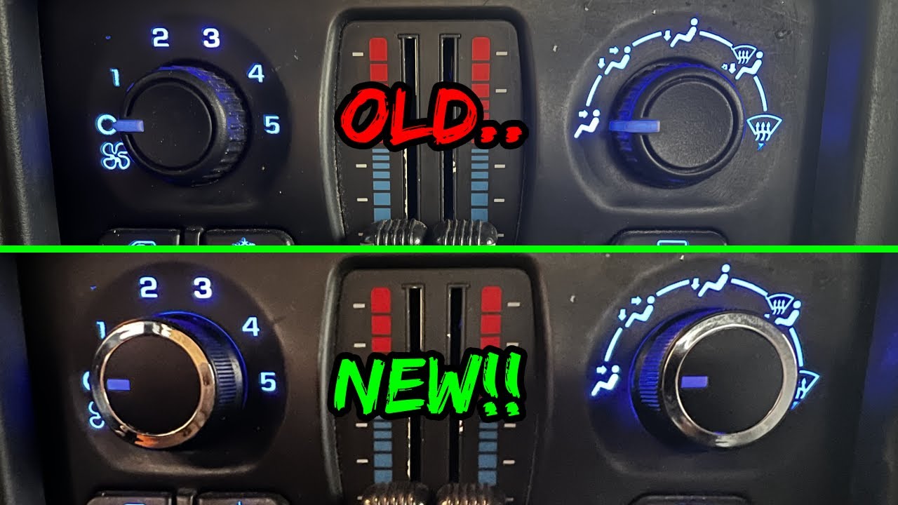 03-07(Classic) Silverado climate control knob upgrade!!!