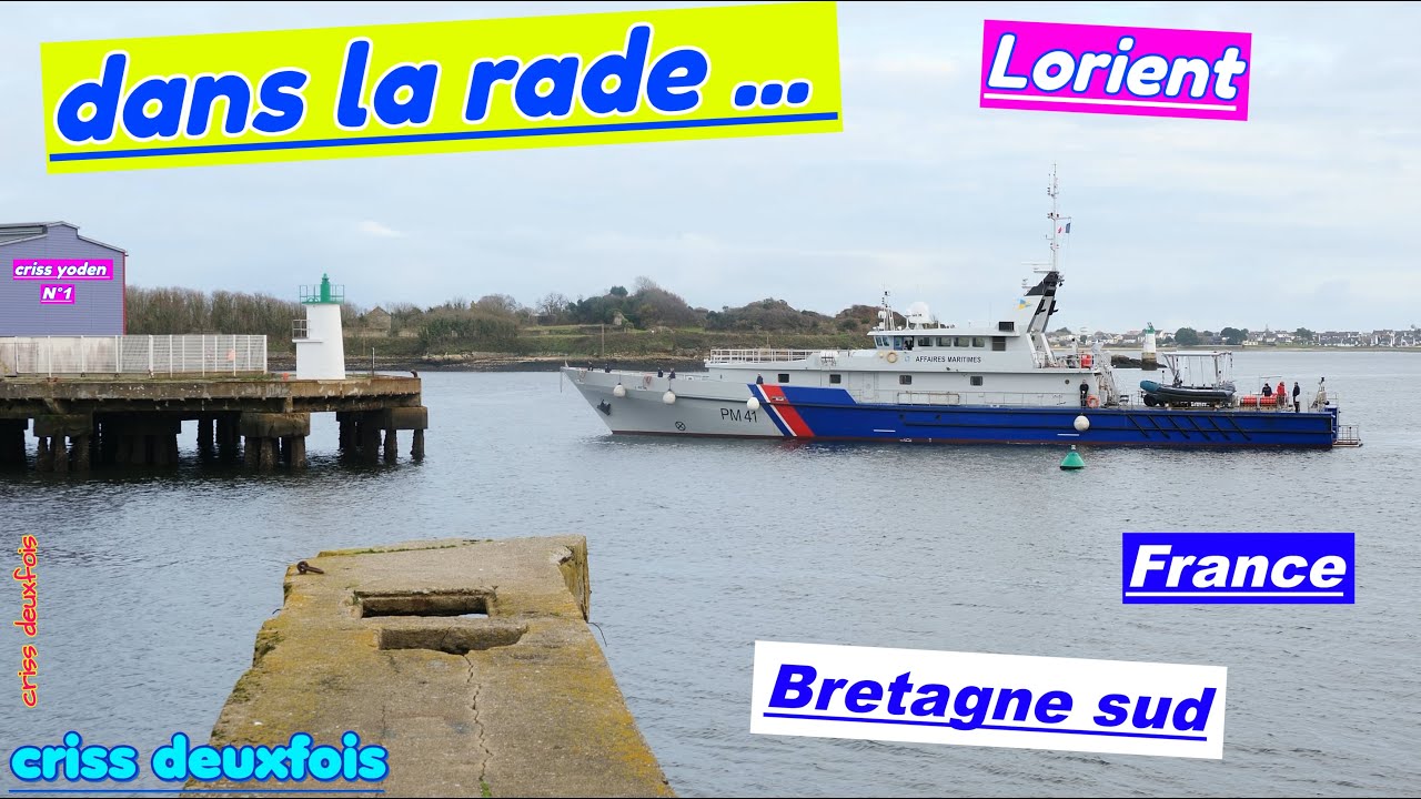 Lorient Bateaux de Pêche ; Dans la Rade ; Thémis ; Quai ; Morbihan ; Bretagne Sud ; France