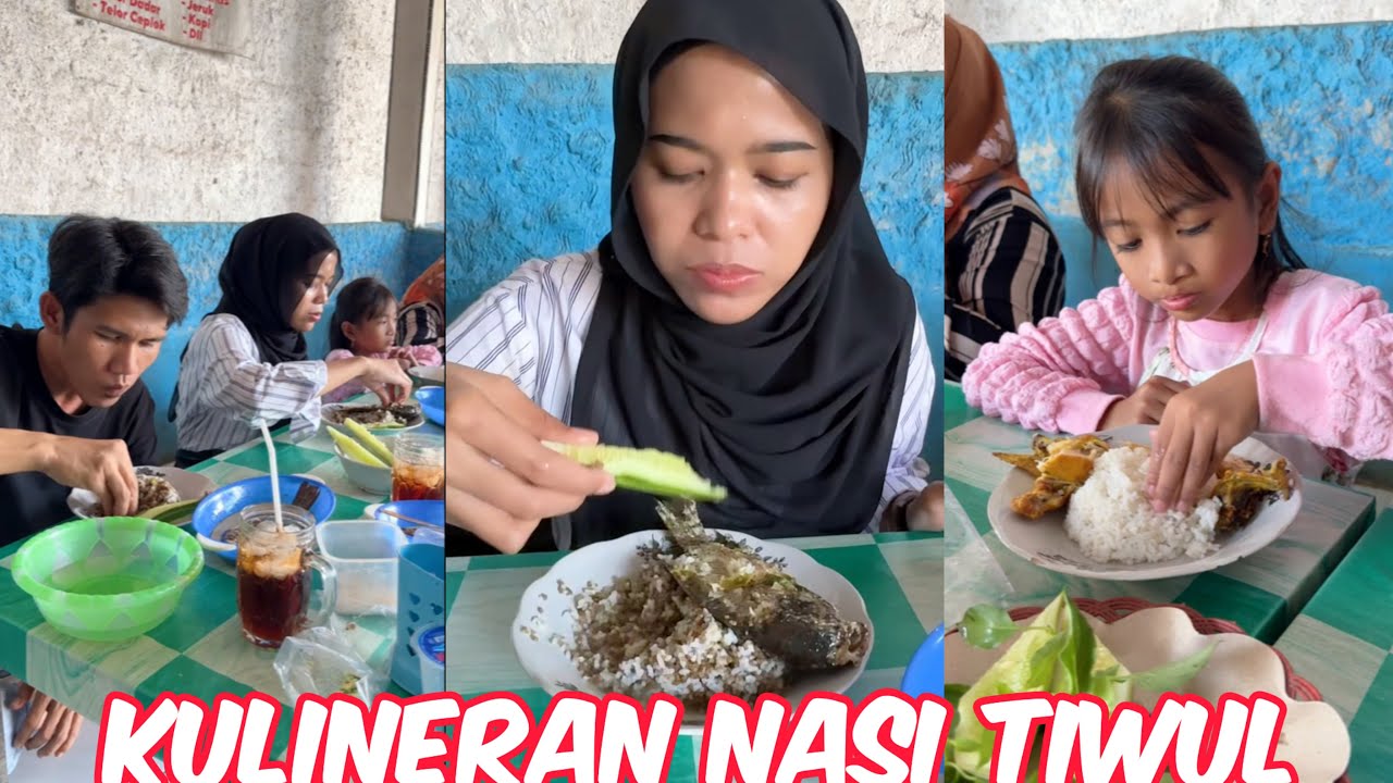 Makan nasi tiwul di kampung sebelah
