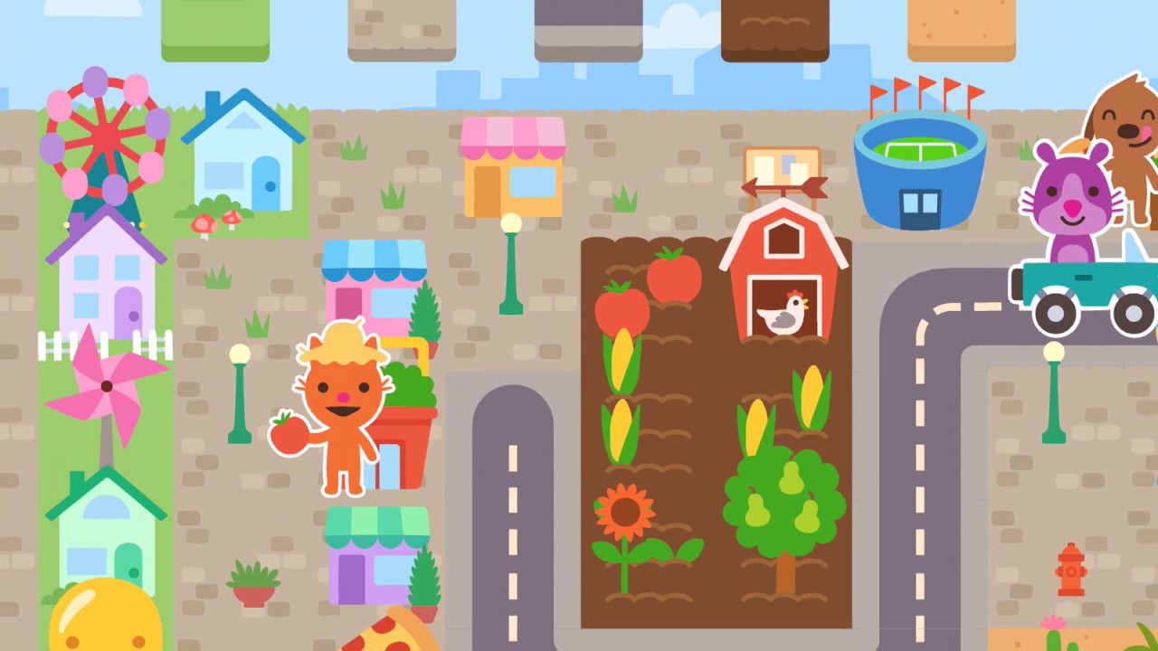 Sago Mini World - Play Along - Town