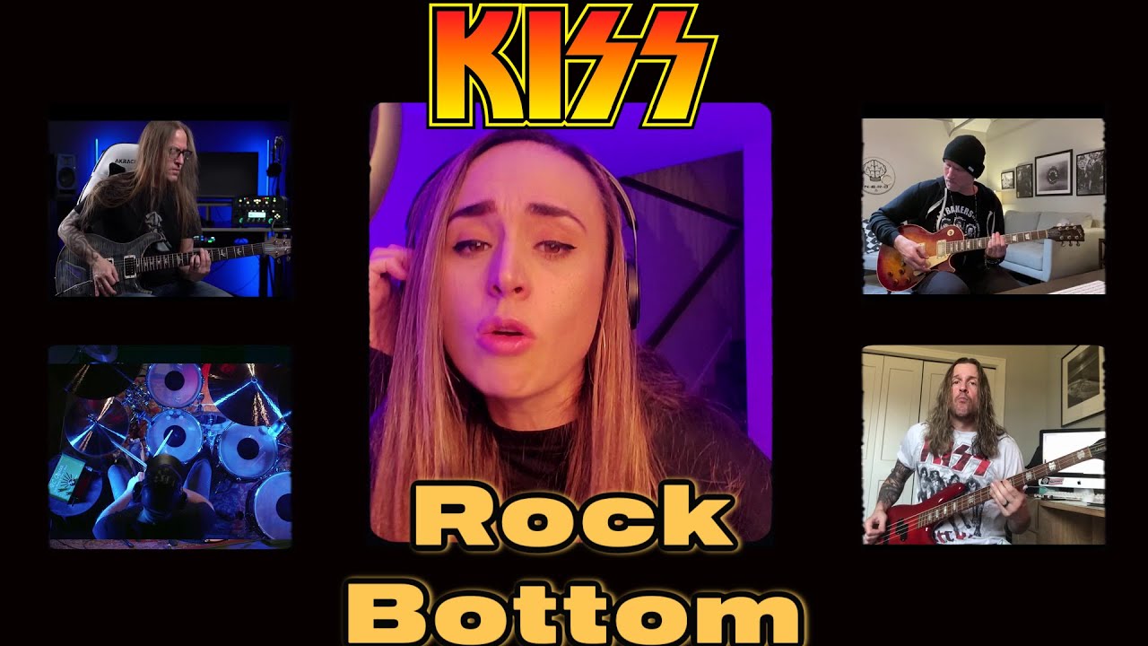 Rock Bottom | KISS Cover | Remote Jam | Steve Stine Guitar