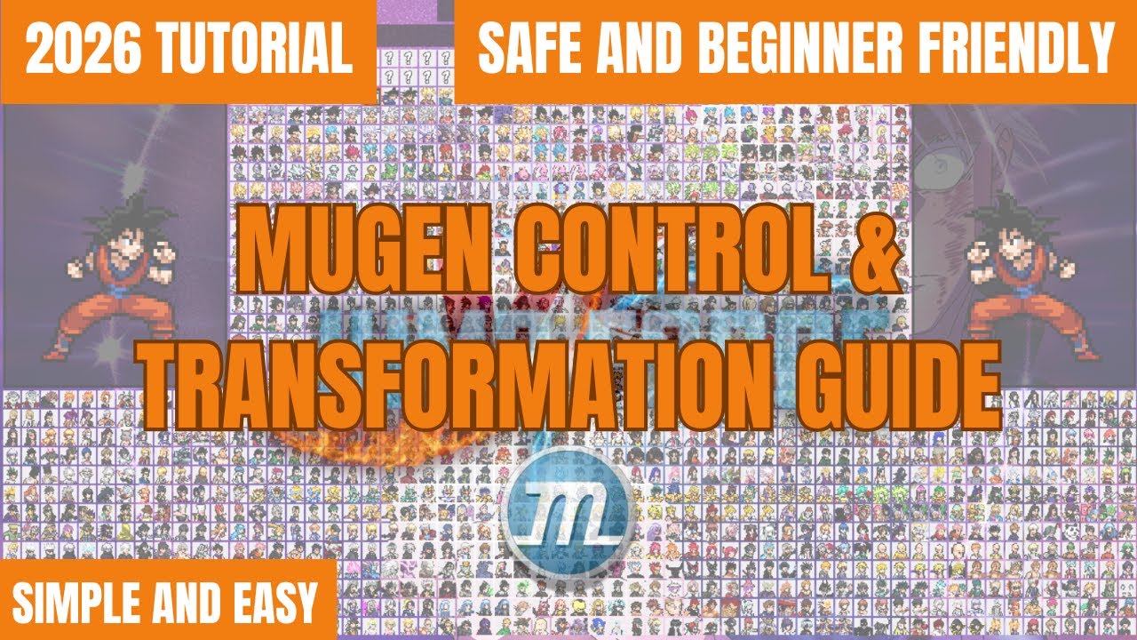 Как трансформировать и управлять персонажами MUGEN (полный урок для начинающих)