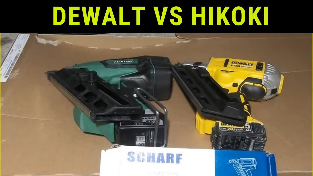 🔴EP.117 DEWALT VS HIKOKI.  Hikoki N1890DBCL VS Dewalt DCN692