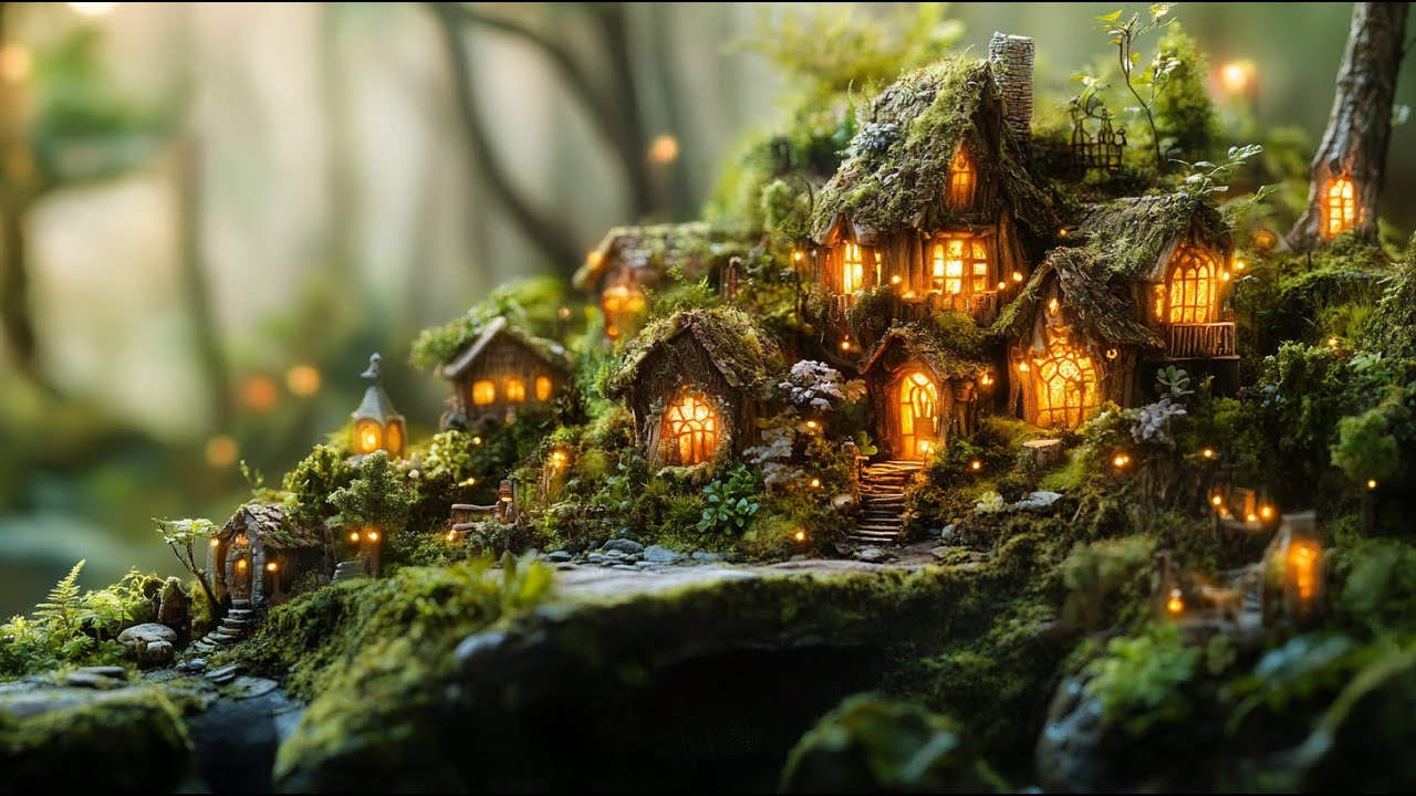 Tiny Forest Magical World – Relaxing Fantasy Music for Cozy Evenings - Enchanted Miniature Ambience