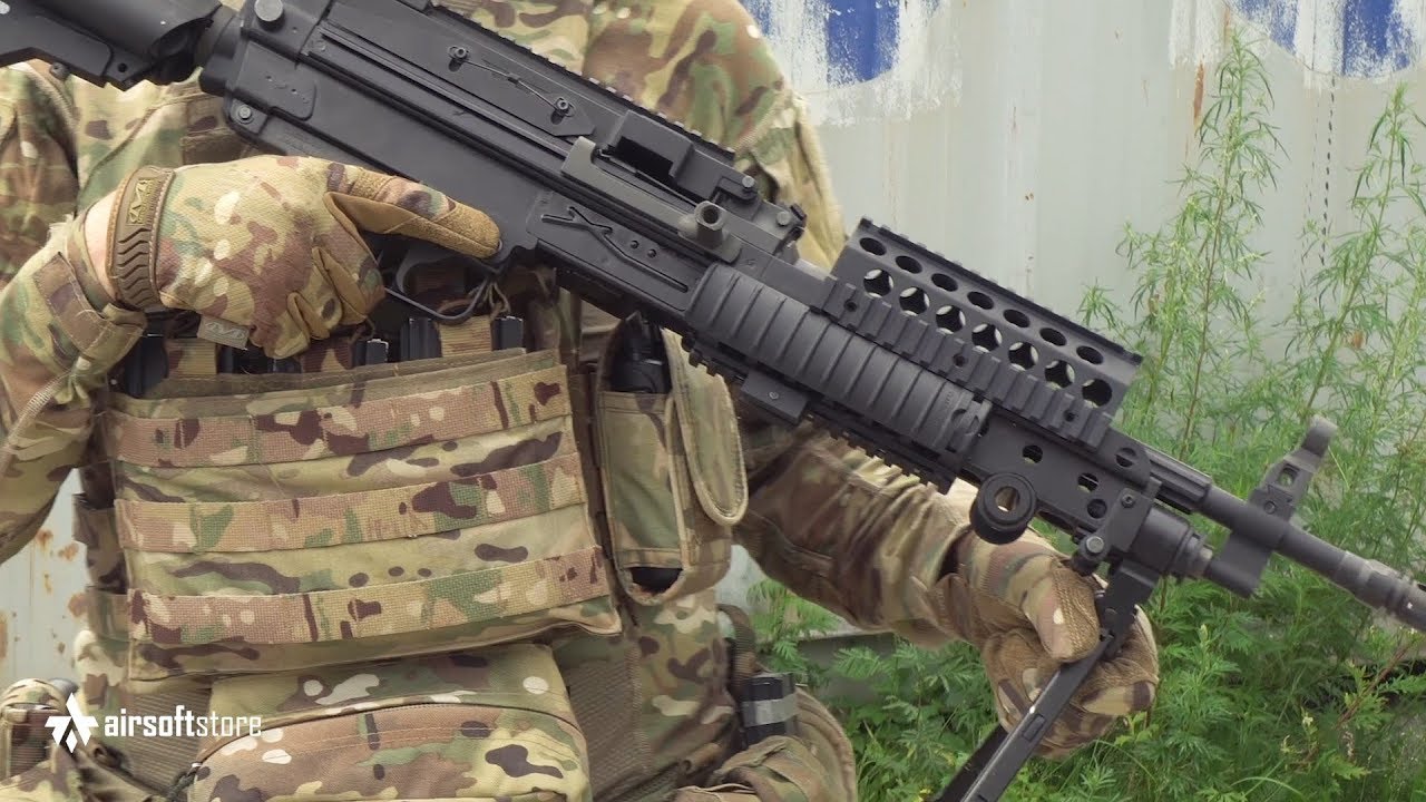 Обзор пулемета MK46 SPW от Classic Army