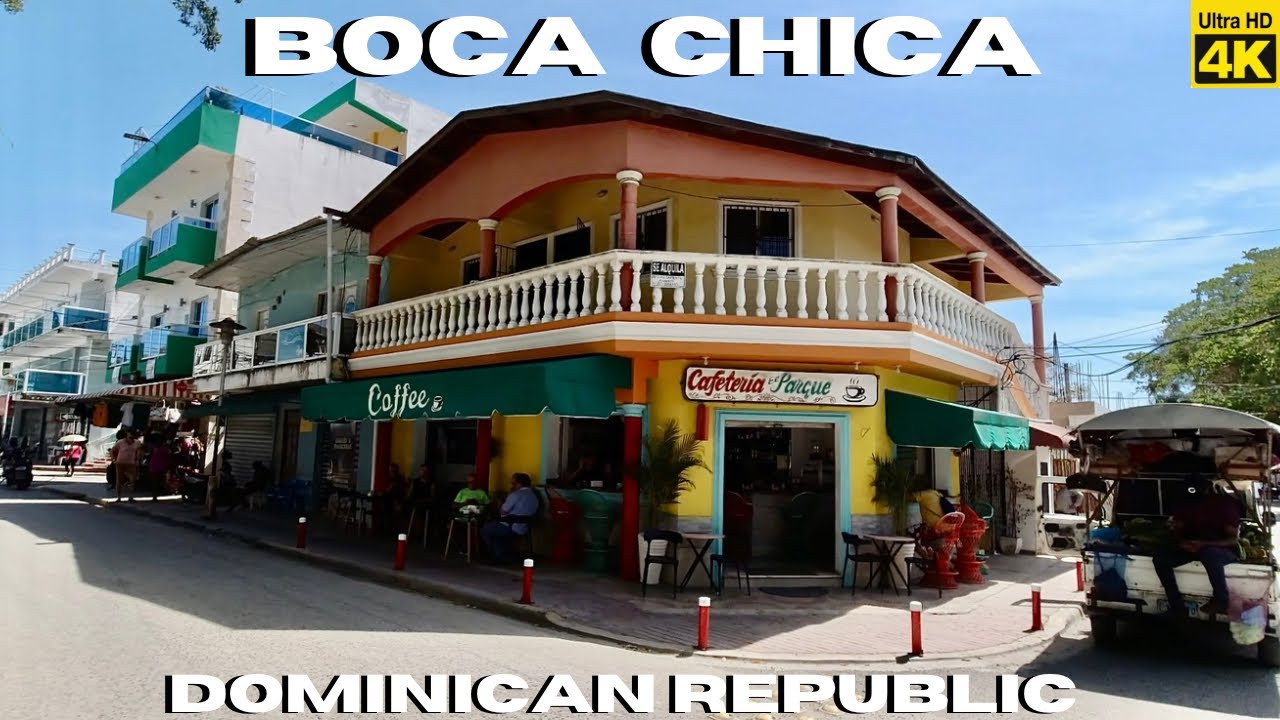 Driving Boca Chica Dominican Republic 4K 🇩🇴
