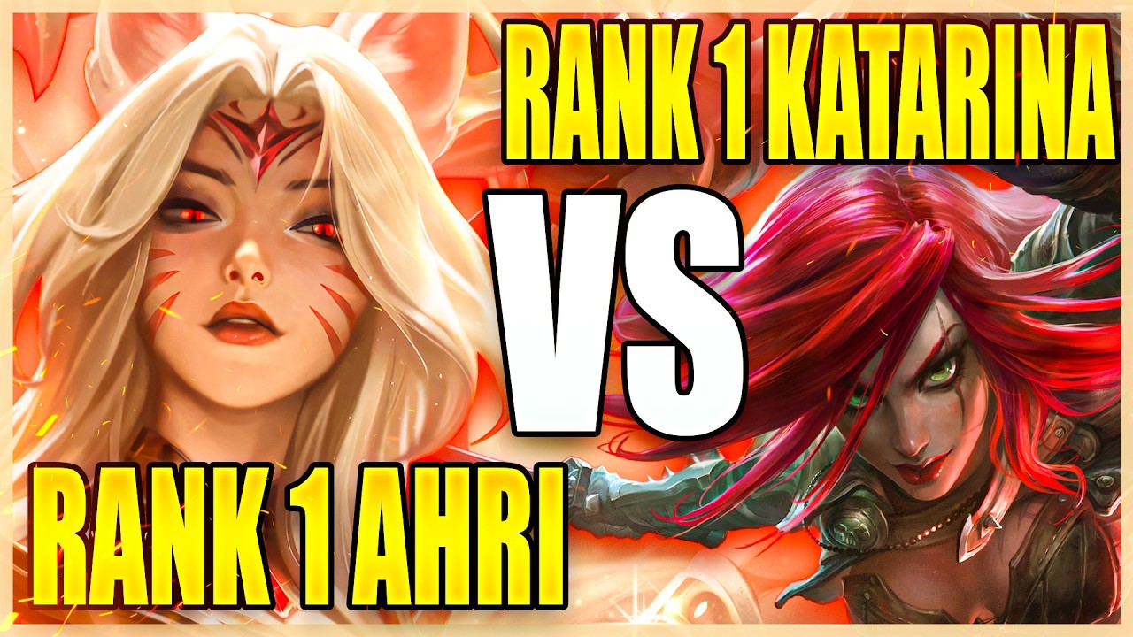 КАК СЫГРАТЬ ИДЕАЛЬНУЮ ИГРУ НА Ahri ПРОТИВ ЛУЧШЕЙ Katarina В РЕЙТИНГЕ