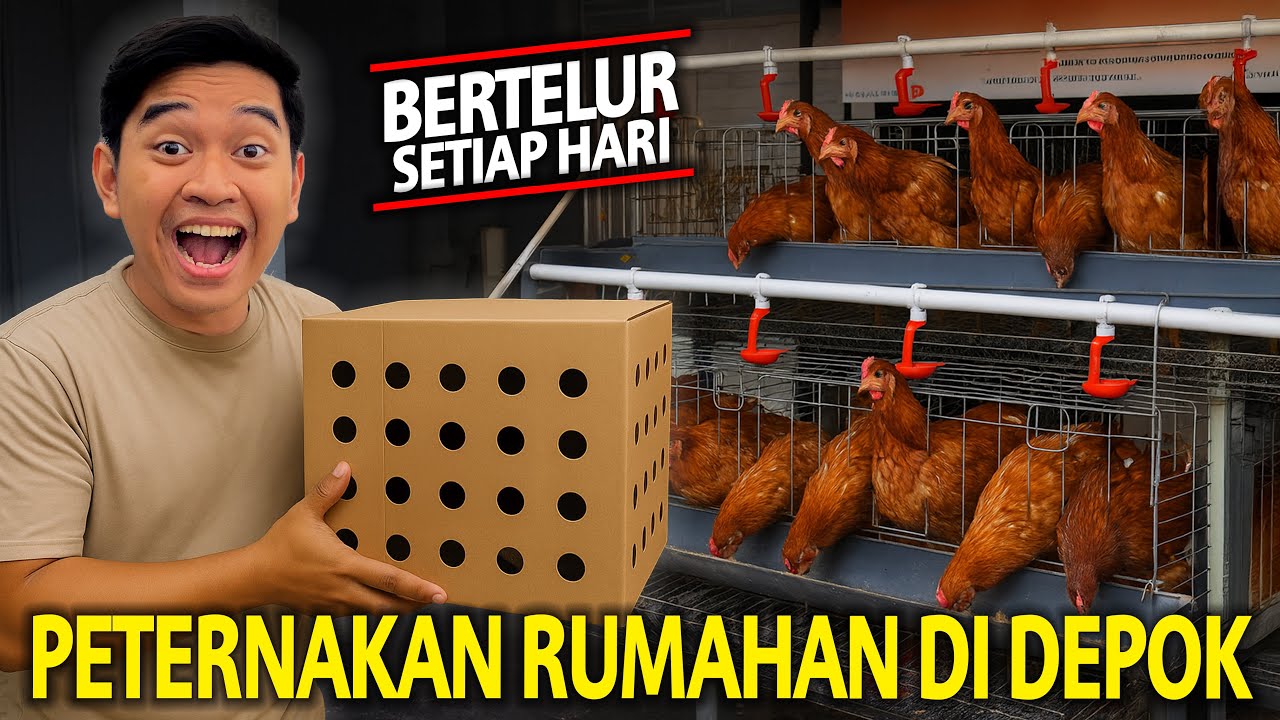 BAWA PULANG HEWAN DARI PETERNAKAN RUMAHAN MASA KINI DI DEPOK! BERTELUR DAN DITETASKAN SETIAP HARI!