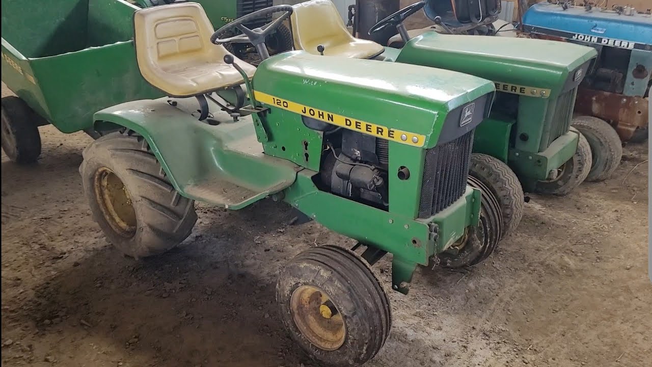 На что обратить внимание при покупке садового трактора John Deere 120 + некоторые необходимые све...