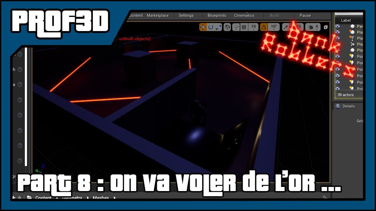 BankRobbers 08 Création et animation d'un coffre fort dans 3dsmax + Interactions dans UE4