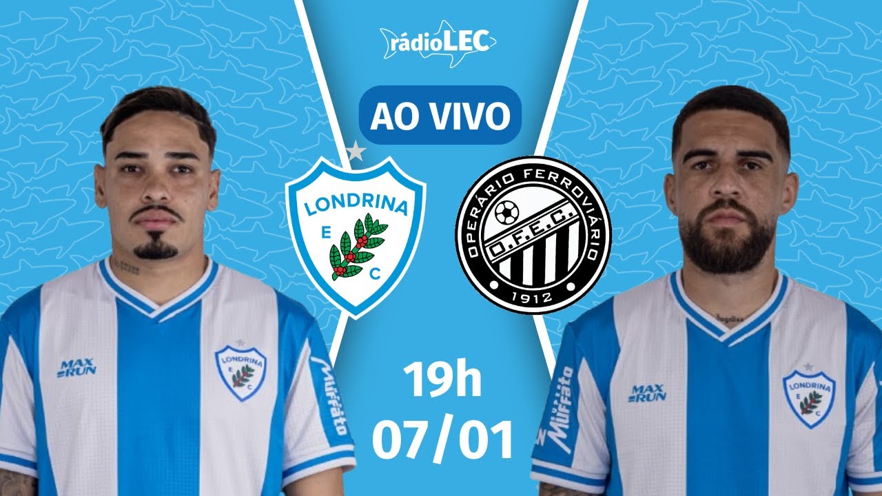 LONDRINA 2X0 OPER&Aacute;RIO | 07/01/26 | CAMPEONATO PARANAENSE | JORNADA ESPORTIVA R&Aacute;DIO LEC