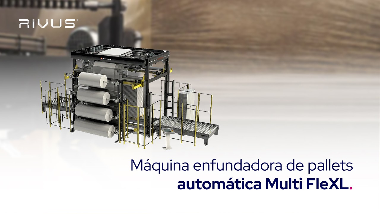 M&aacute;quinas autom&aacute;ticas enfundadoras  Multi FleXL - Embalaje seguro y eficiente | RIVUS&reg;