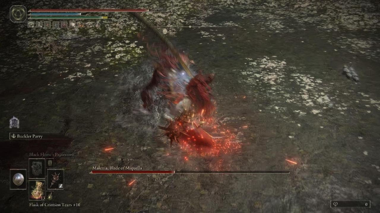 1 Elden noob vs Malenia of (Scarlet) Rotten Infamy
