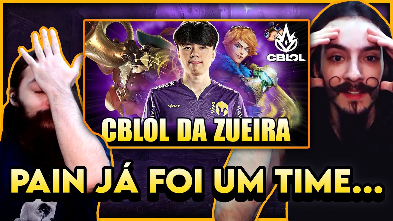 Reagindo a um NÍVEL de GAMEPLAY NUNCA ANTES VISTO no BRASIL | CBLOL DA ZUEIRA | [Rick e Re React]