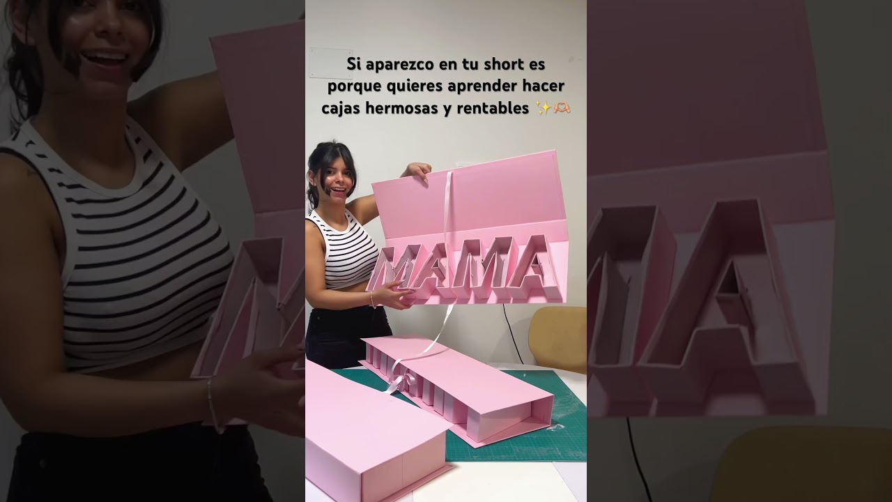 En cajas innovadoras te enseño a realizar 20 modelos de cajas premium ✨Link en mi perfil 